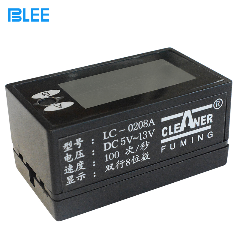 BLEE LCD double display counter 12V electronic code table game machine 8-digit electronic zero amusement equipment accessories