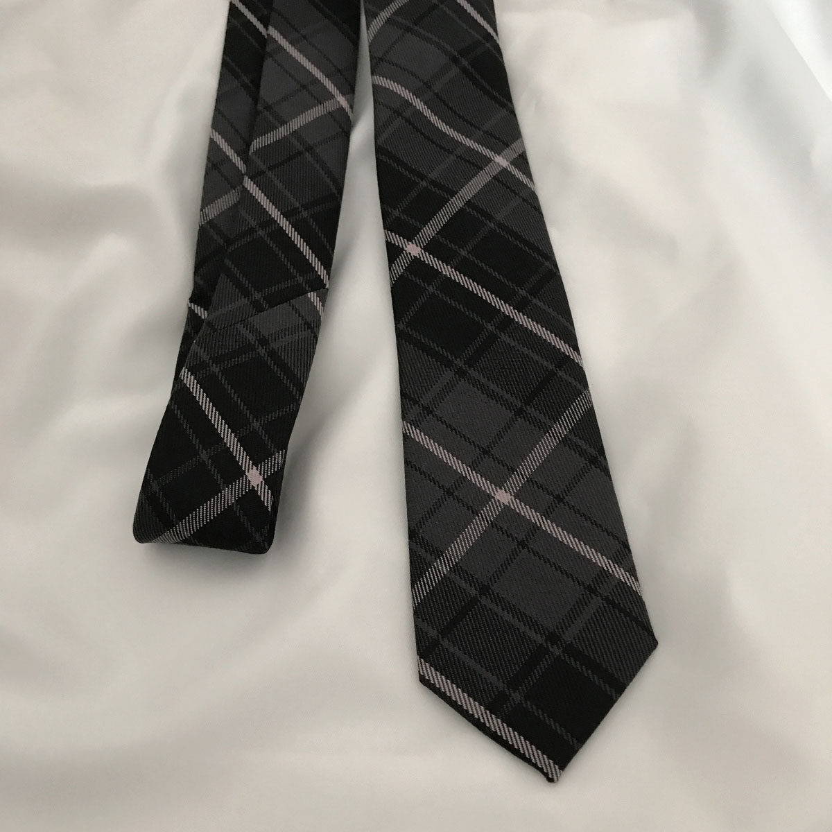 盛世尼曼上野搭配用学院风dk领带格子情侣学生禁欲系领带领带