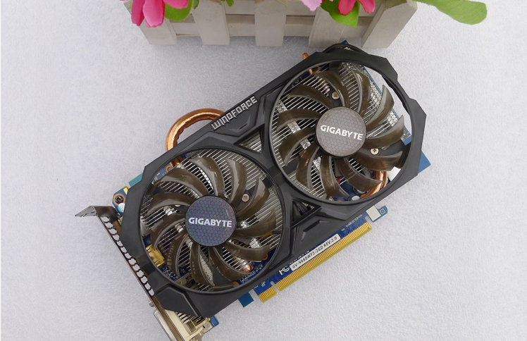 拆机技嘉索泰华硕gtx660 2g 台式机独显逆水寒游戏显卡吃鸡lol cf