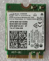 Original Intel 3165NGW 7265NGW 5G dual band built-in wireless network card 4 2 Bluetooth NGFF