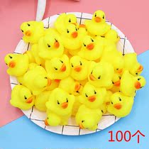 Childrens play water duck small duck Rhubarb Duck knead for bathing beach Toys Baby prevarication for small yellow Ducks Hot Pins