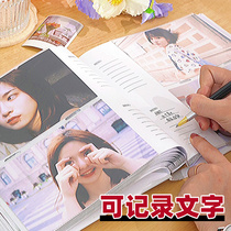 diy can write a photo book insert type large-capacity commemorative book family version photo collection couple 6 inch