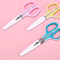 Nanji Meifeng Japan PLUS Pulex scissors with protective cover Titanium plated non-adhesive hand