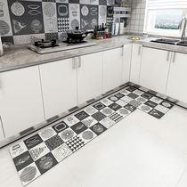Nordic style Kitchen Ground Mat waterproof greatable anti-slip free-to-wash living-room doorway into the door strip cushions for home