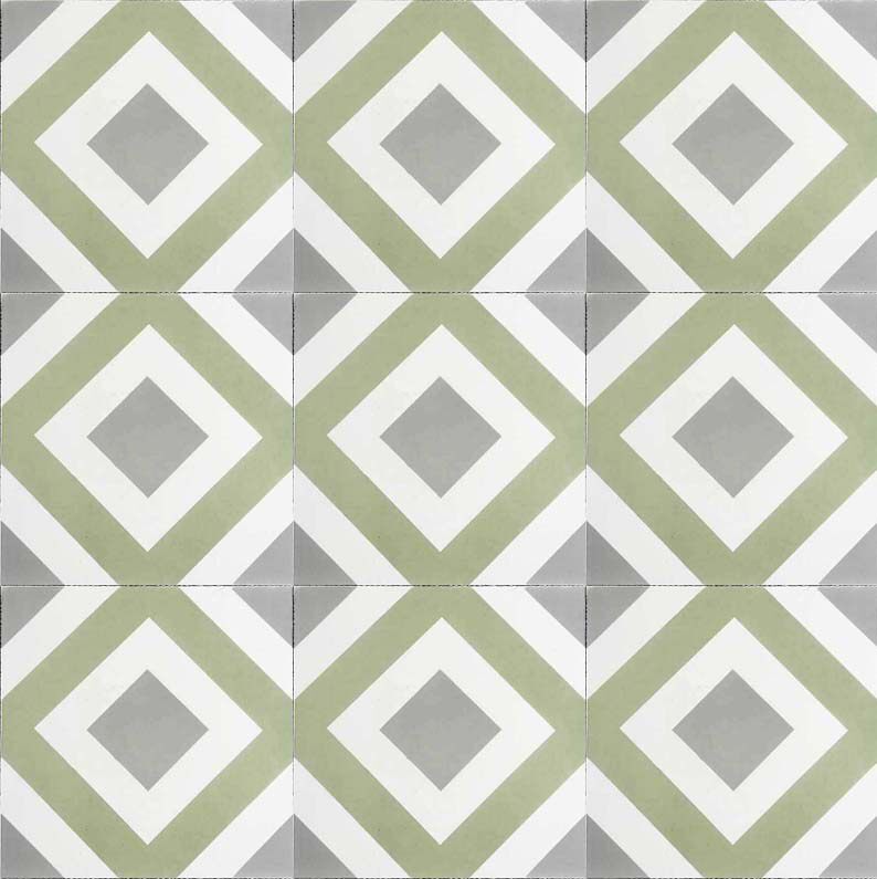 展示与对比:几何花砖背景墙砖 餐厅连锁店厨房卫生间阳台防滑地砖200m