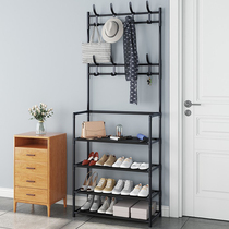 Clothes hanger shoe rack one-piece shoes cap holder landing clothes hat rack hanging bag frame home bedroom living-room simple doorway shoe cabinet