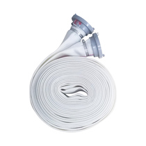 Fire hose 13-50-20 meters high pressure resistant thickened polyurethane red 2 inch 16 type water bag water pipe