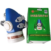 Gas mask dust mask filter type anti-smog mask spray paint formaldehyde pesticide anti-industrial dust mask