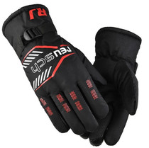 Winter riding motorcycle Warm Gloves Men Electric electric bottles Motor to thicken and thicken windproof and rain-proof