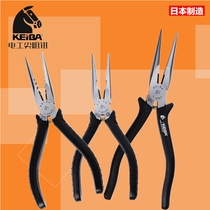 KEIBA horse brand electrician tip pliers T-316 346S 308S special hard multifunction tip pliers