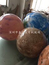 Factory customized golden wood water fire Saturn ball model Acrylic globe eight planets decoration props chandelier
