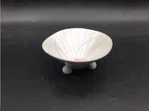 Japanese-style creative ceramic round dish Dish Multi-purpose dish Multi-purpose bowl Small dish Sauce dish Shaped dish