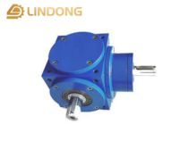 Supply HD square steering box Cross 90 degree right angle steering gear Agricultural machinery spiral cone commutator gearbox