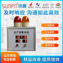 News Peng Production Alarm System Production Line Station Anomaly Helpline Anlamp Call Intelligent Electronic Watch Board Timer