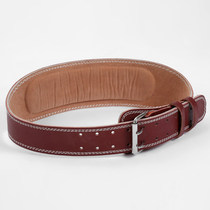 Linuo weightlifting belt squat fitness belt Cowhide sprain sports belt for men