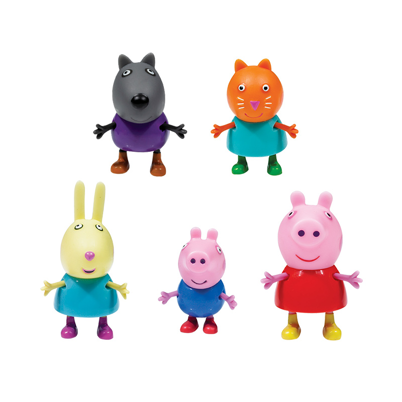 小猪佩奇Peppa Pig粉红猪小妹佩佩猪过家家玩具公仔佩奇朋友产品展示图1