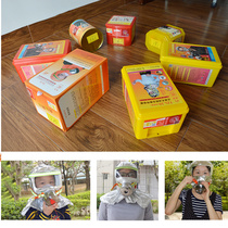 Wall-mounted emergency fire field smoke-proof fire respirator mask escape filter smoke fire protection mask TZL30