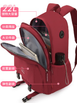 School bag Middle school students junior high school students large-capacity womens new wild simple campus backpack high school student backpack~