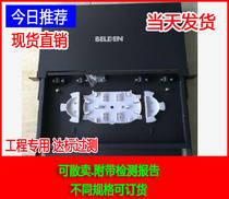 Baitong pull-type optical fiber distribution frame Baitong 24-port LC duplex pull-out optical fiber distribution frame with report