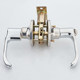 Bathroom door lock toilet three lever handle lock indoor bathroom kitchen toilet single tongue office hardware lock Bathroom door lock toilet three lever handle lock indoor bathroom kitchen toilet single tongue office hardware lock