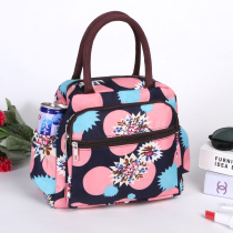 Lunch box bag Lunch box bag Bento bag portable mommy bag Multi-functional large capacity lunch bag Canvas small cloth bag