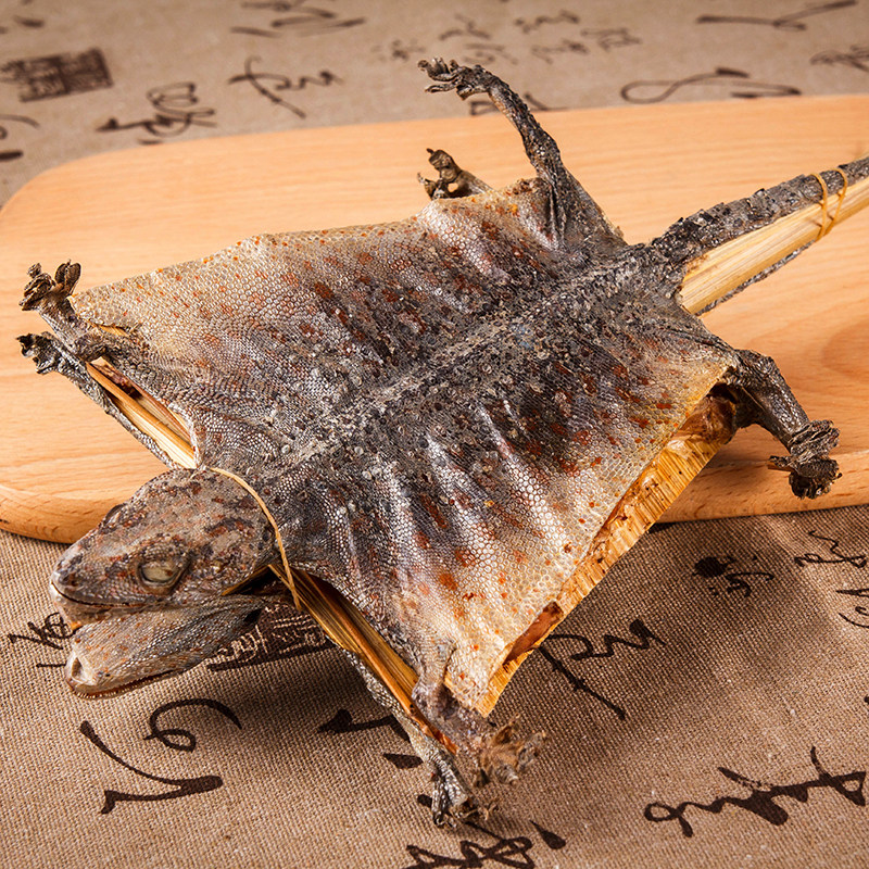 买五送一 松山堂广西大尾巴蛤蚧一对蛤蚧干货泡酒料免费打粉蛤蚧