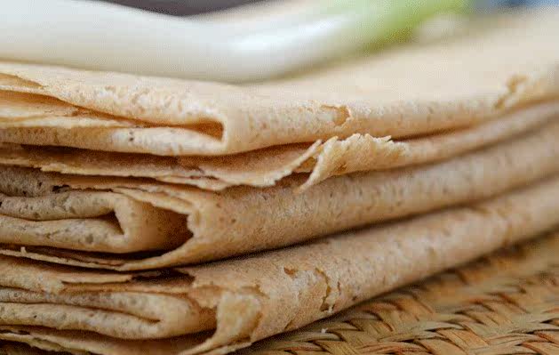 天灾变山东临沂沂蒙山农产品土特产麦子小麦煎饼机器全麦煎饼500g