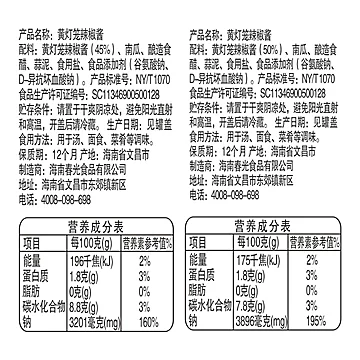 【春光】黄灯笼剁椒酱100g*3瓶[3元优惠券]-寻折猪