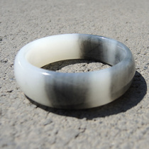 Dialect enterprise boutique seed material sheep fat jade base unstructured high glutinous inner diameter 56 formal bracelet New product F