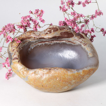 Dialect enterprise boutique random delivery of 120 yuan native agate ashtray decoration Wenfang Sibao Inkstone A