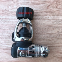 Imported primary pressure reducing valve diving pressure reducing valve 2 high pressure 5 low pressure hole deep diving diving respirator first stage head