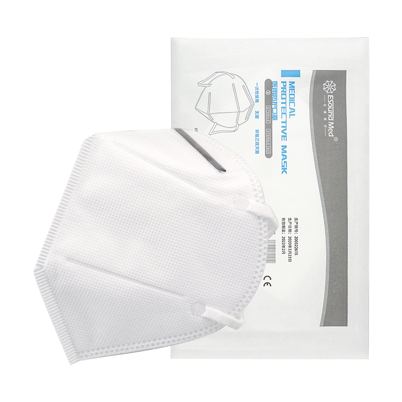 亿信医疗一次性医用外科口罩果绿色三层防护