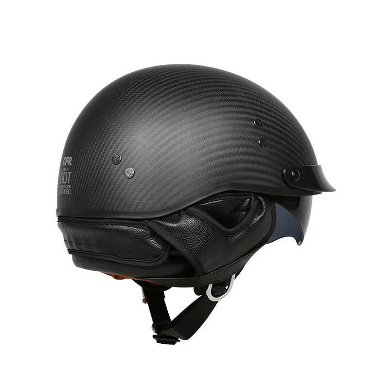 cfr 半覆式碳纤维头盔-车语视界