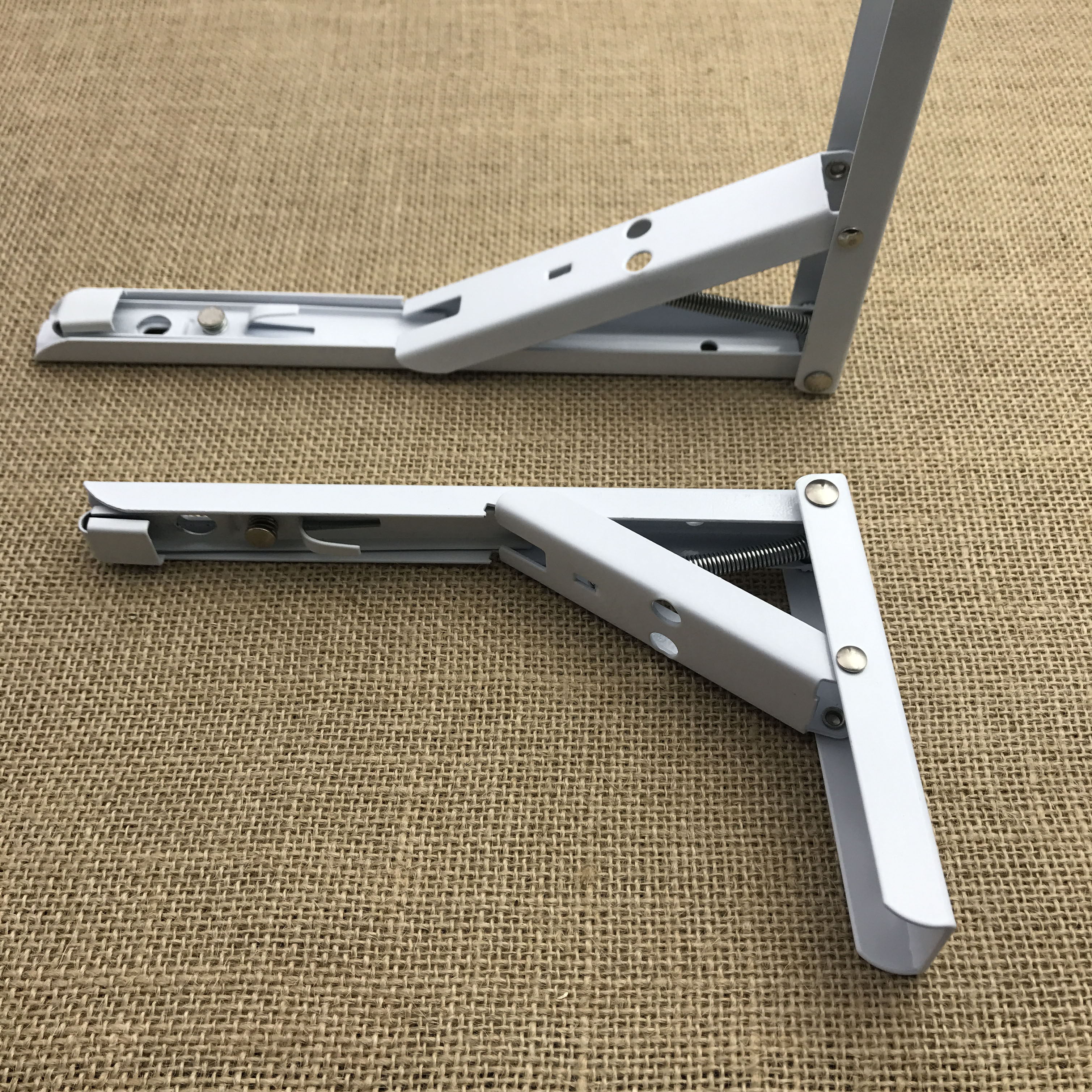 层板拖弹簧可折叠支架托架三角架墙壁挂折叠餐桌用活动边置物支架