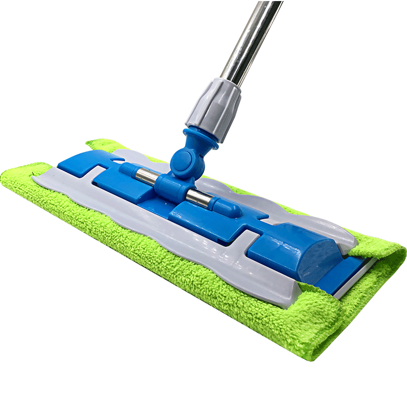 圣洁康平板拖把拖布擦木地板托把家用瓷砖夹毛巾地拖墩布大号平拖