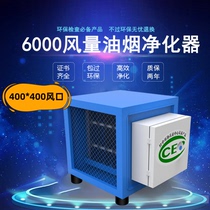 Manufacturer straight for 6000 air volume electrostatic oil smoke purifier Commercial catering hotel kitchen environmentally-friendly oil smoke separator