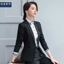 Professional wear Women suit suit suit suit work overalls jewelry hotel front desk autumn and winter fashion temperament