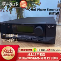 Cyrus Phono Signature Black Adhesive Disc Pre - Engine Amplifier with MM MC Sing Play