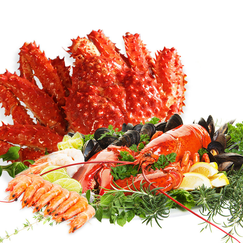 海鲜礼盒大礼包年货送礼团购鲜活冷冻生鲜