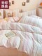 Muji 60 Class A Full Cotton Wash Cotton Single Quilt 커버 두꺼운 4 계절 스타일 기숙사 단일 순수면 퀼트 커버 Muji 60 Class A Full Cotton Wash Cotton Single Quilt 커버 두꺼운 4 계절 스타일 기숙사 단일 순수면 퀼트 커버