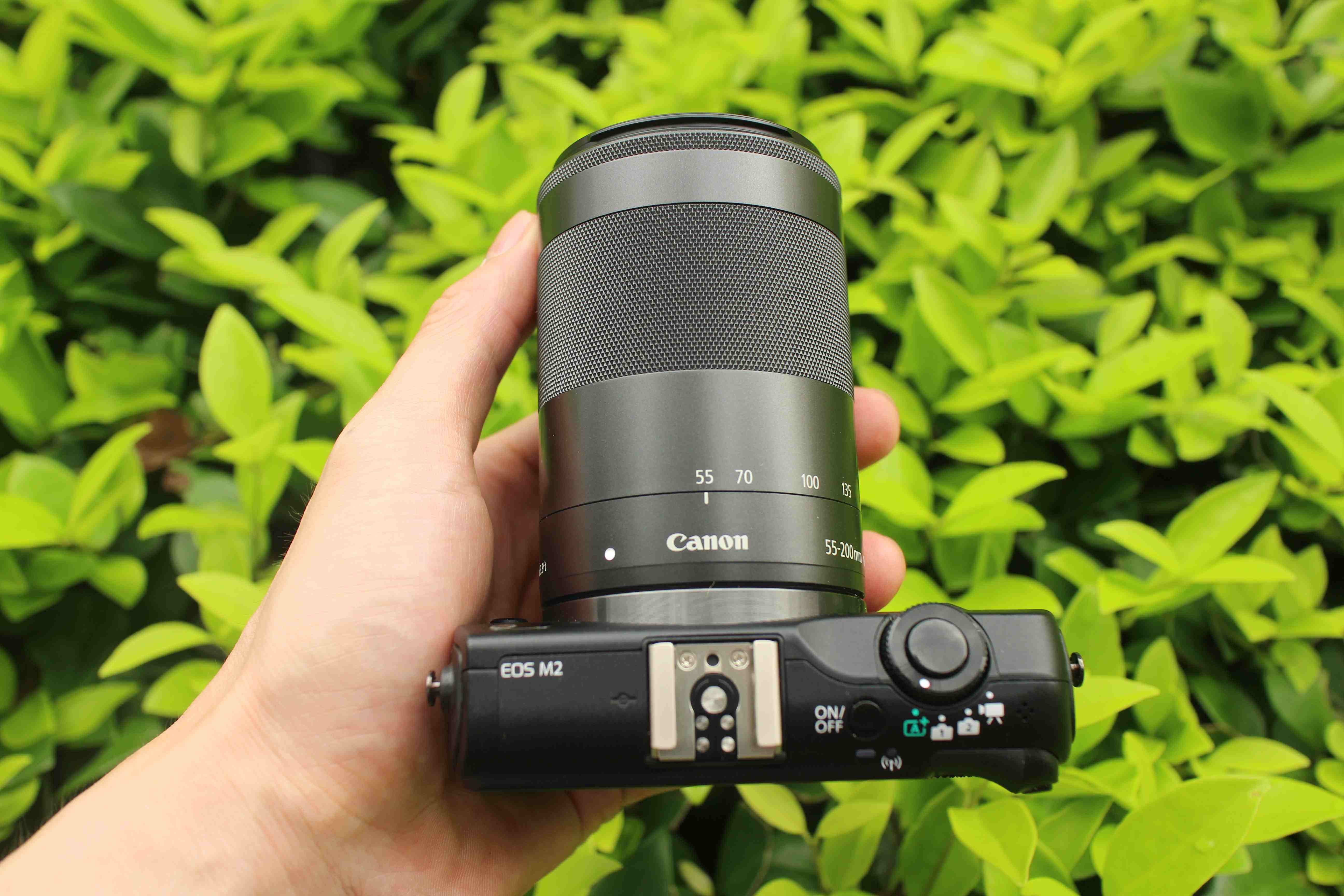 canon/佳能 ef-m 55-200mm f/4.5-6.3 is stm微单远摄镜头55-200