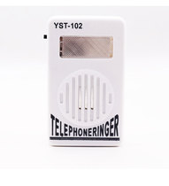 Telephone ring amplifier landline sound expansion increased sound with flash telephone loudspeaker