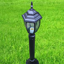 Garden light road street light Outdoor light European-style waterproof upright post Landscape size Hexagonal grass terrace lamp Lawn Light Courtyard lamp