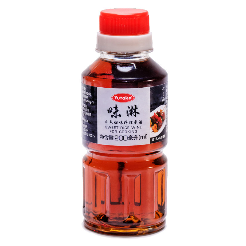 英国yutaka 味淋 糯米酿造 200ml/瓶 无添加剂 新包装发货_7折现价13.