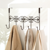 After Iron Art Door Rear Hook No Mark Bathroom Idea Powerful Clothes Rack Kitchen No-nail Wall-mounted Hanging Hanger Row Hook