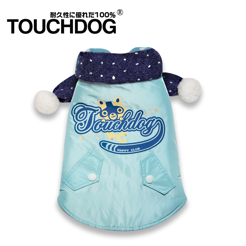 Touchdog它它2016秋冬新款小型犬泰迪比熊衣服马甲羽绒棉衣TDCL32产品展示图4