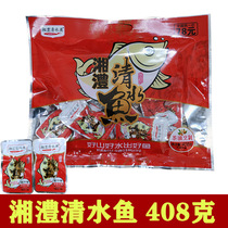 Xiangli clear water fish 408g Hunan Xiangxi Chenzhou specialty sauce ready-to-eat small fish dried snacks Snacks