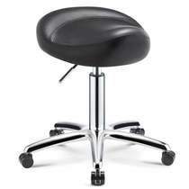 Beauty stool barber shop chair hairdressing shop rotating lifting round stool nail stool nail stool pulley large engineering stool stool makeup Hair Salon