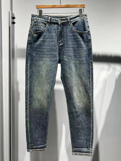 Simple men's clothing spring and autumn new style jeans for men's trendy straight-legged feet slimming cotton retro trendy brand
Simple men's clothing spring and autumn new style jeans for men's trendy straight-legged feet slimming cotton retro trendy brand