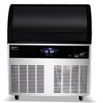 Guangshen water-cooled ice maker commercial 60KG90KG automatic milk tea shop equipment Small Hotel KTV square ice